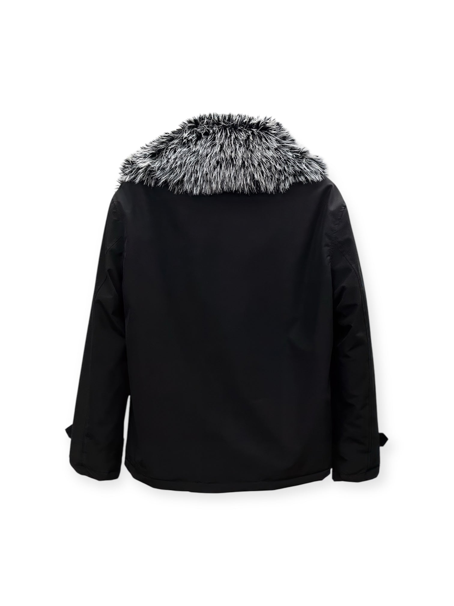 Faux Fur Biker Jacket