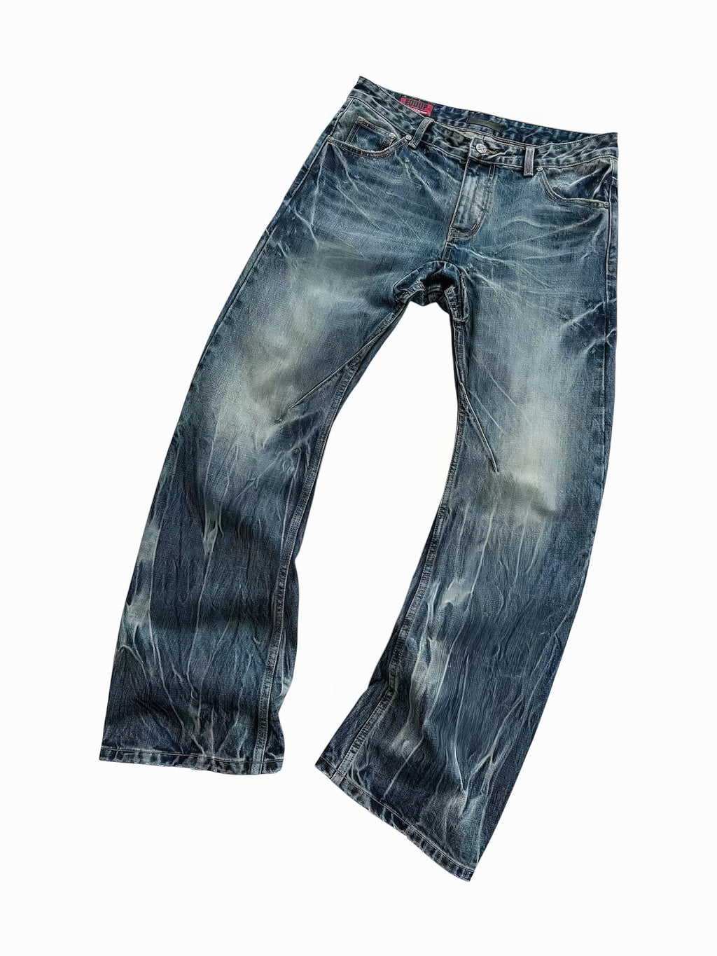 Ripple Washed Denim