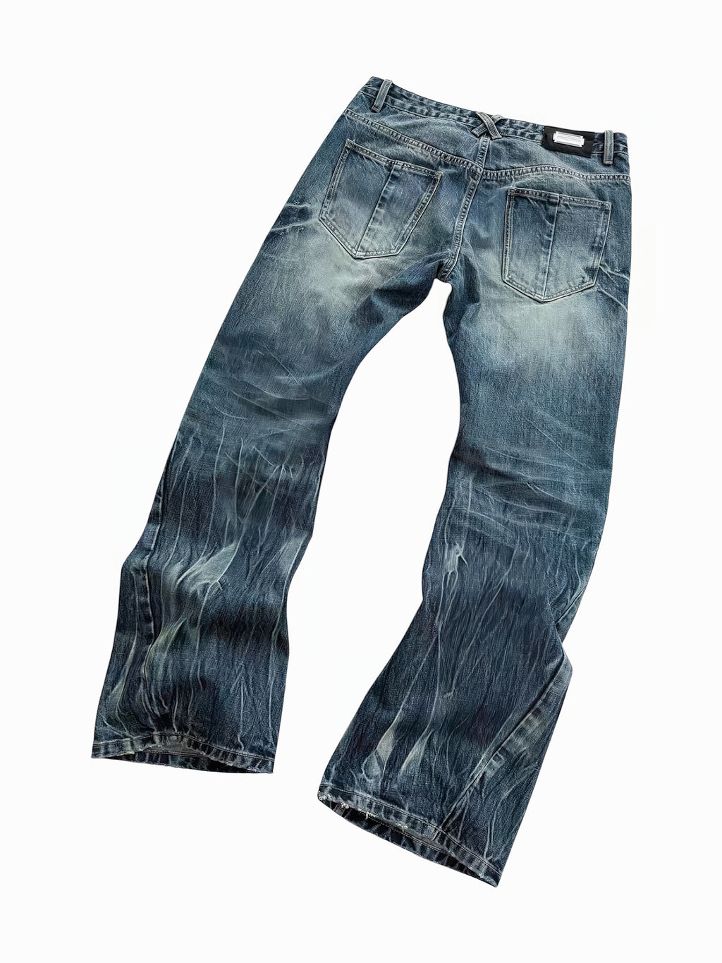 Ripple Washed Denim
