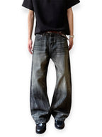 Black Marble Fade Denim