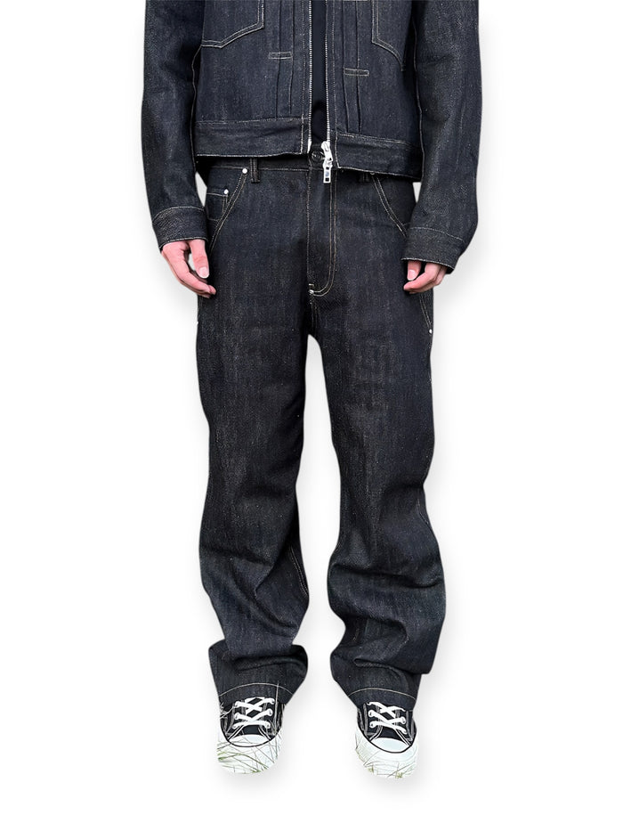 Raw Indigo Denim