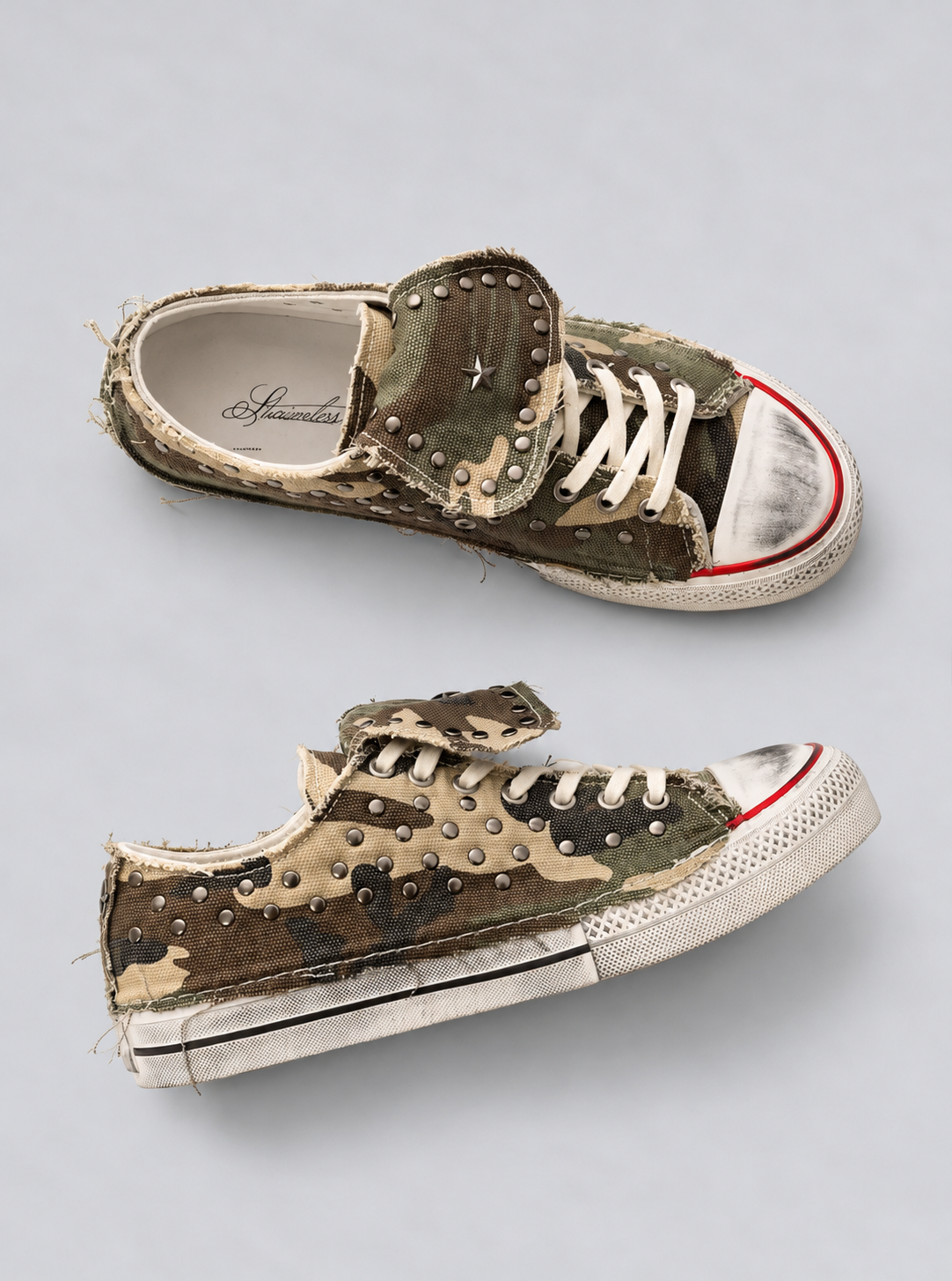 Camo Star Low Tops