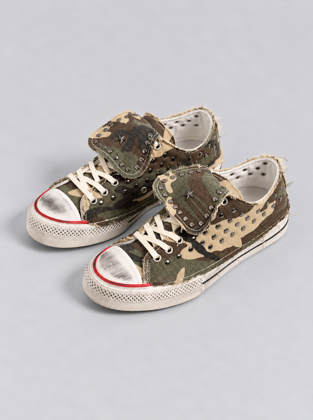 Camo Star Low Tops
