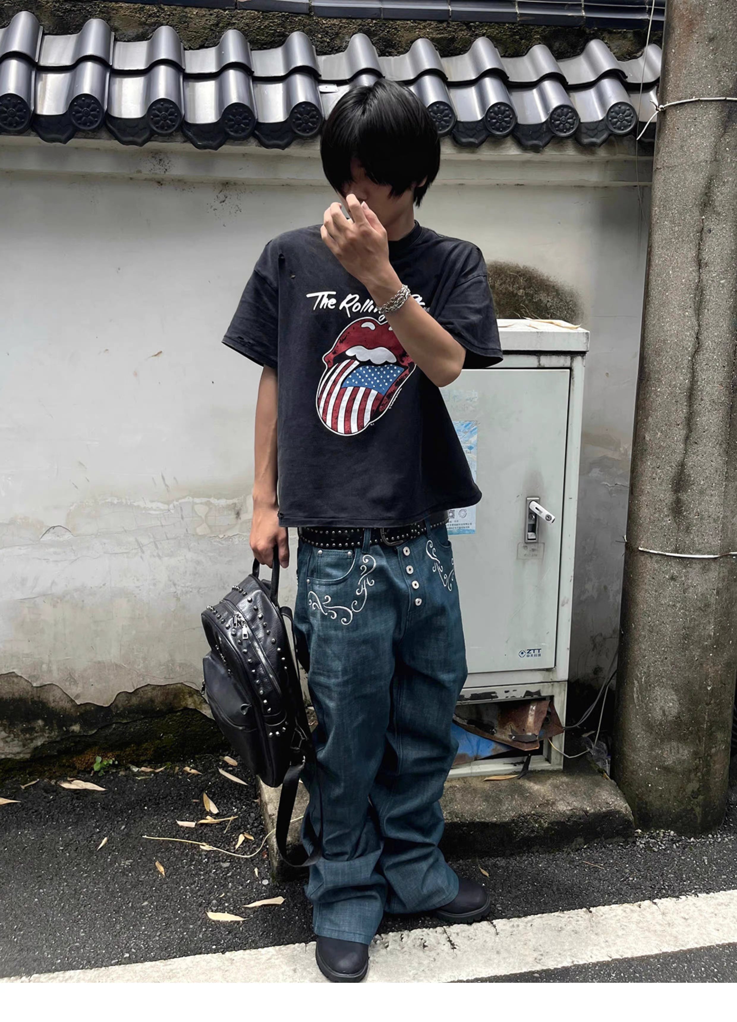 Stars & Stripes Tongue Tee