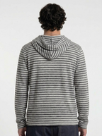 Distorted Stripe Hoodie